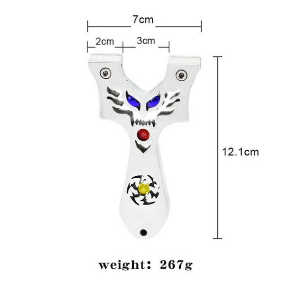 High Quality Professional Sling Shot Steel Hunting Slingshot Outdoor Transport - Picture 2 of 12
